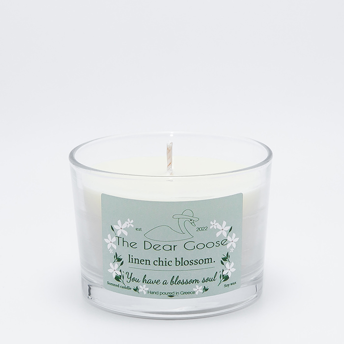 The Dear Goose 'linen chic blosssom.' jasmine