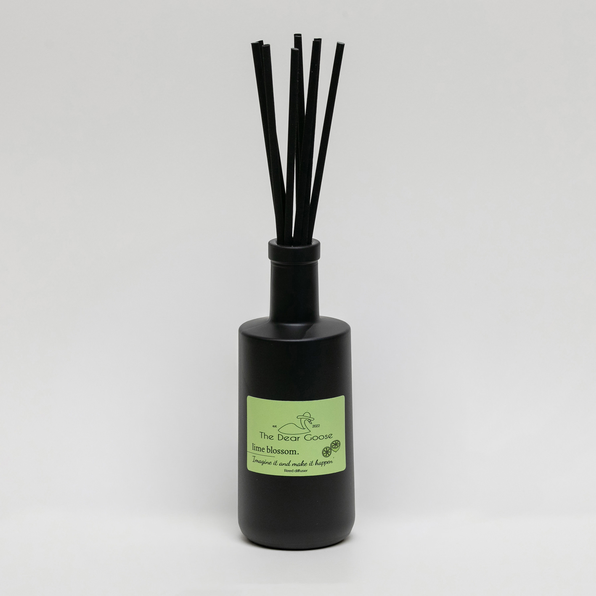The Dear Goose Dif 200 lime Αρωματικό Χώρου 'lime blossom.' Black - Image 1