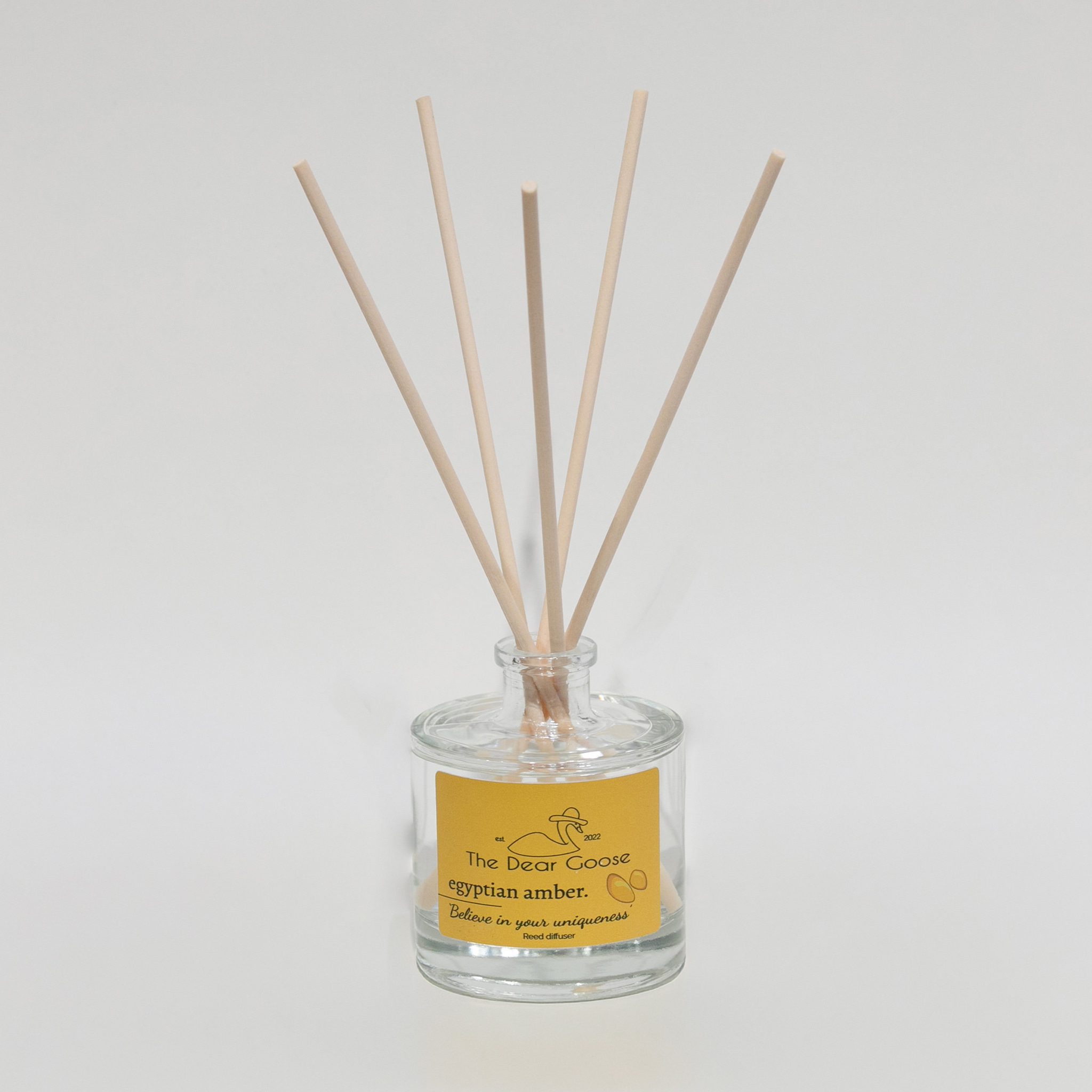 The Dear Goose clear dif 100 amber Αρωματικό Χώρου 'egyptian amber.' - Image 1